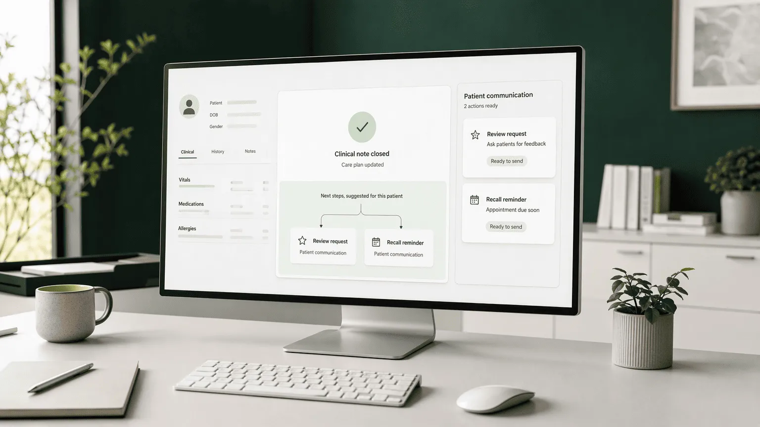 Illustration for 3. Kareo (Now Tebra): Marketing Integrated with a Lightweight EHR