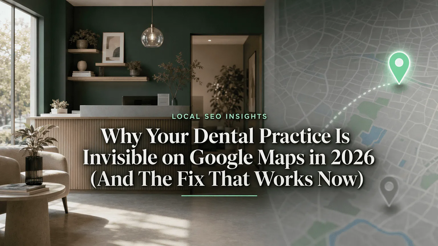 Why Your Dental Practice Is Invisible on Google Maps in 2026