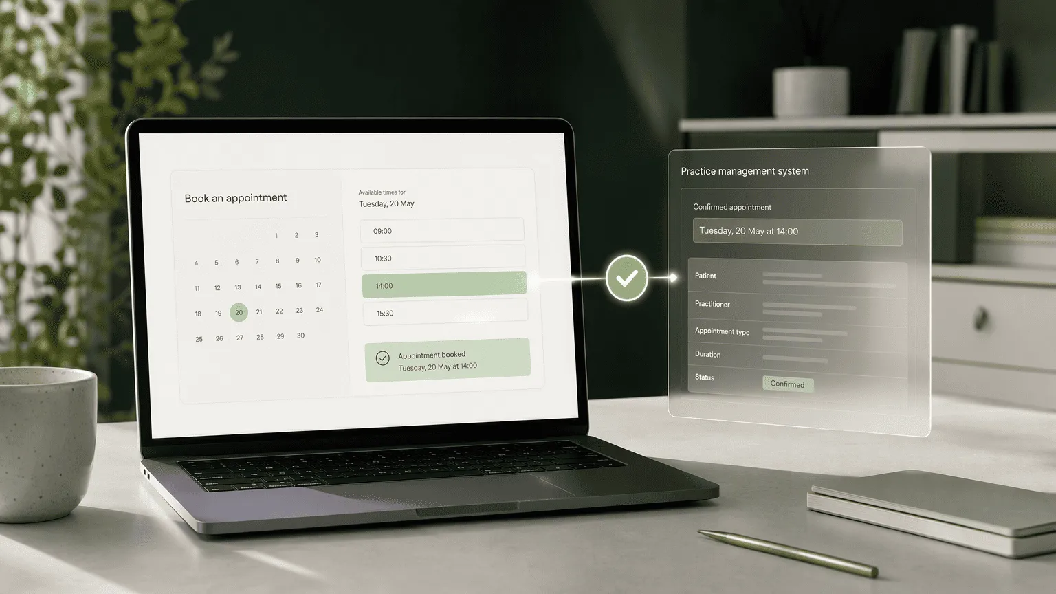 Illustration for 4. NexHealth: Real-Time Booking and Two-Way Sync with Your PMS