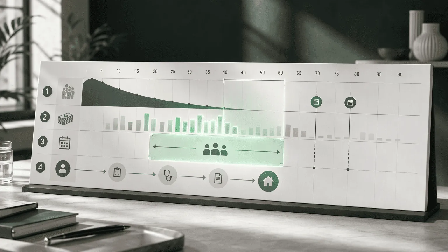 Illustration for 4. AdRoll: Calendar-Aware Demand Modeling for ACA and Medicare Advantage Patient Intake Windows