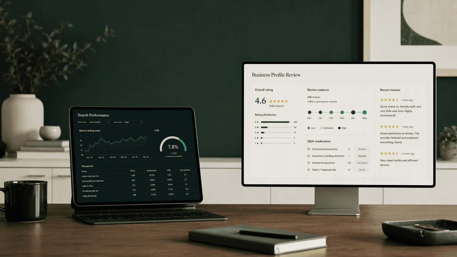 Illustration for 3. Google Search Console + Google Business Profile: The Free Foundational Duo