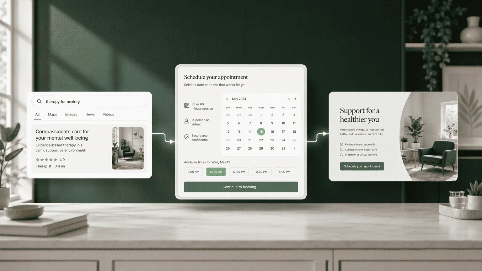 Illustration for What Are Healthcare Marketing Tools with Integrated Scheduling and SEO?