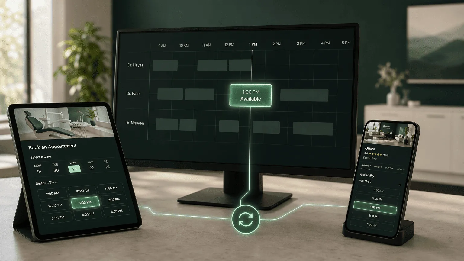 Illustration for 2. NexHealth: The Deep API Standard for Real-Time Google Availability