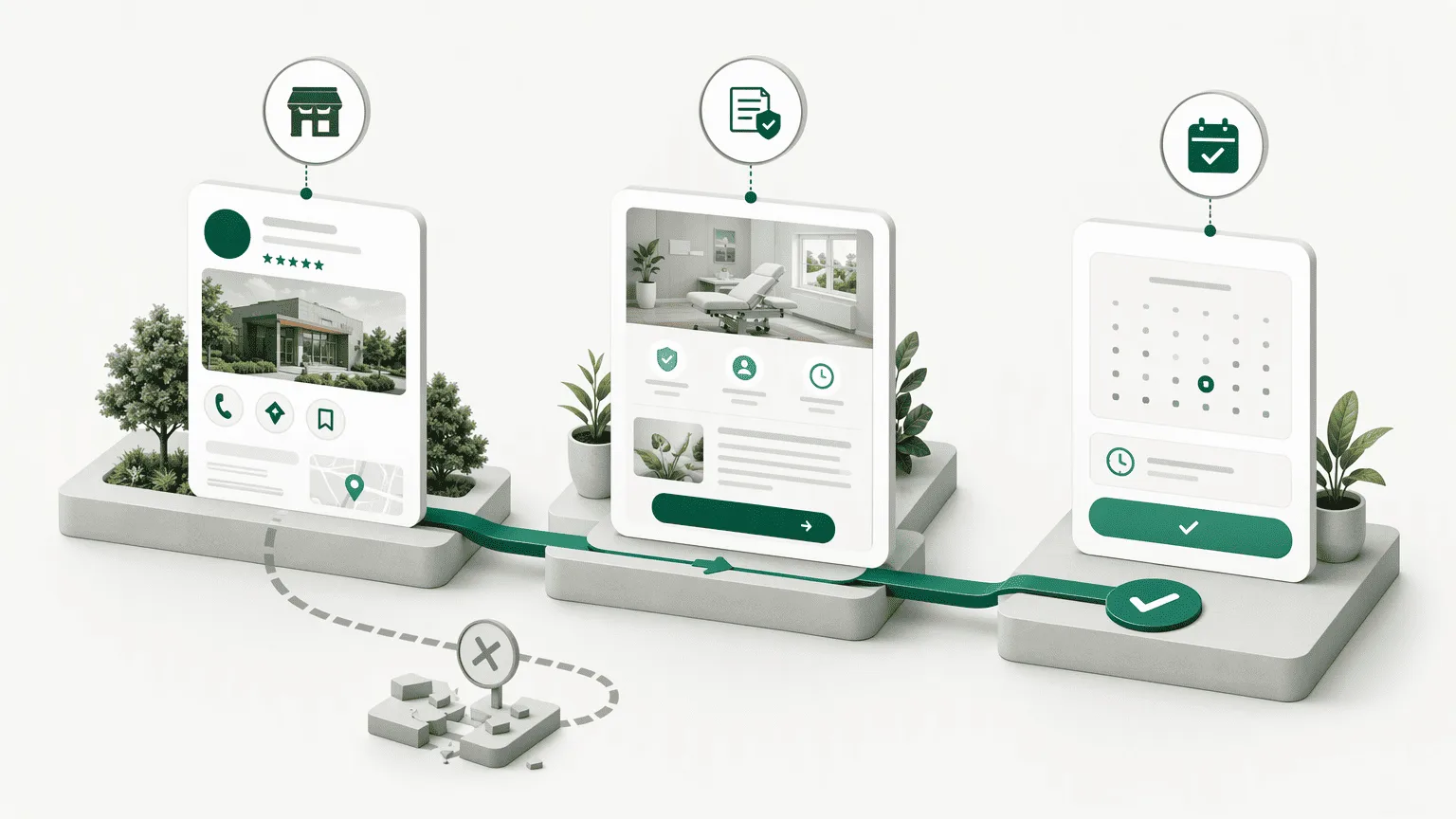 Illustration for Turning Profile Views Into Patient Appointments: The Conversion Bridge