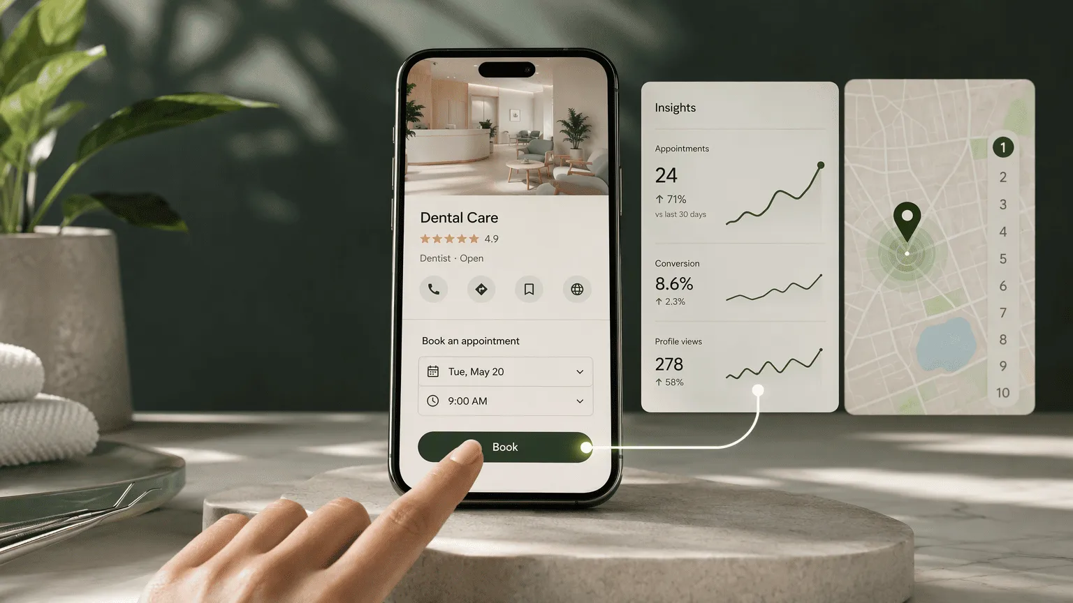 Illustration for 2. Google Business Profile: The Free Foundation for Unified Visibility and Booking Metrics