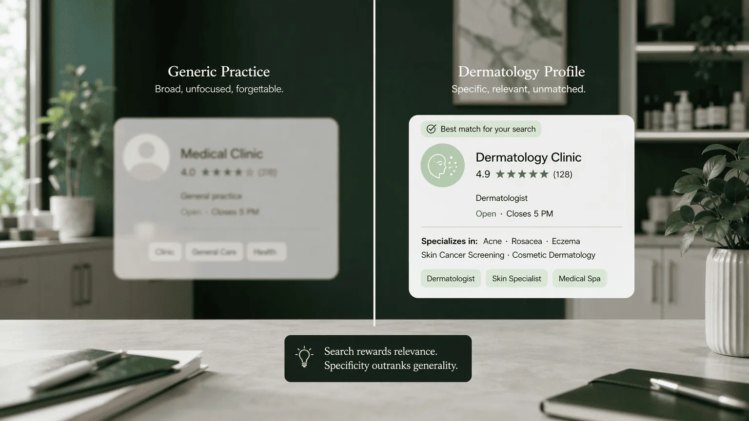 Illustration for Why a ‘Worse’ Clinic Often Outranks You