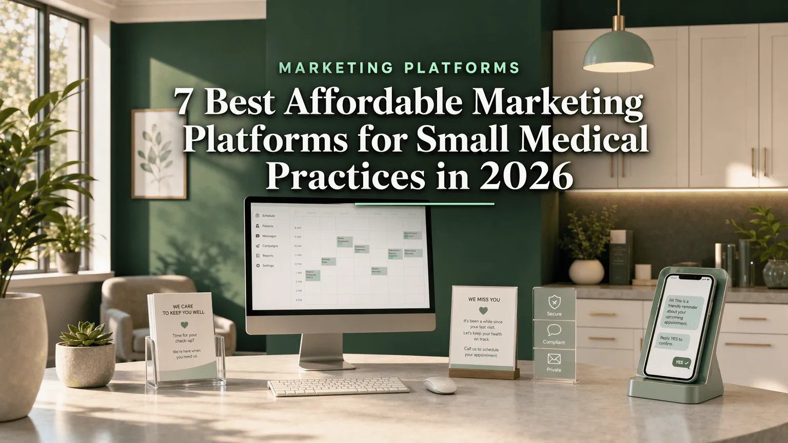 7 Best Affordable Marketing Platforms for Small Medical Practices in 2026