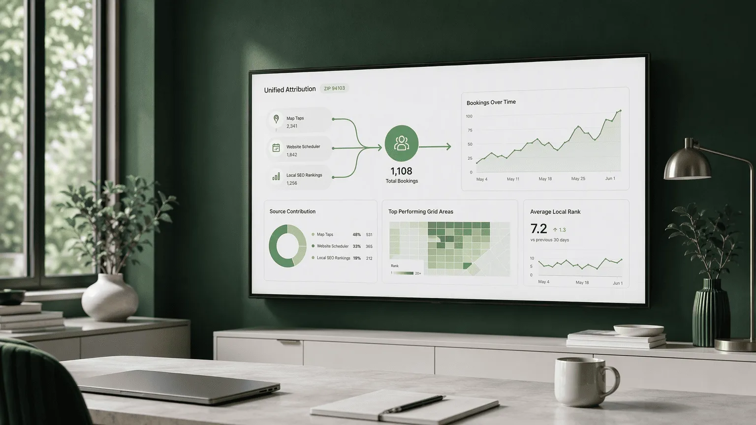 Illustration for 1. Clinads: Unified Patient Booking Intelligence & Local SEO Command Center