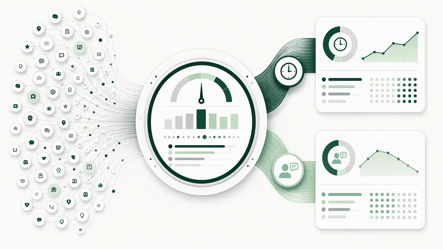 Illustration for 6. Birdeye: AI-Powered Review Aggregation and Sentiment Analysis