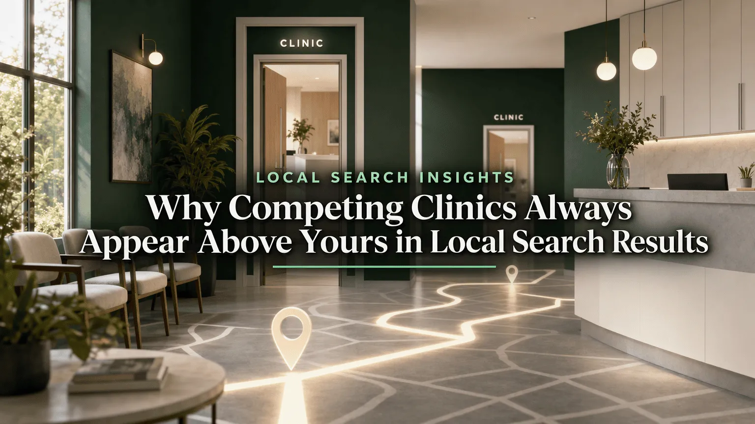 Why Competing Clinics Always Appear Above Yours in Local