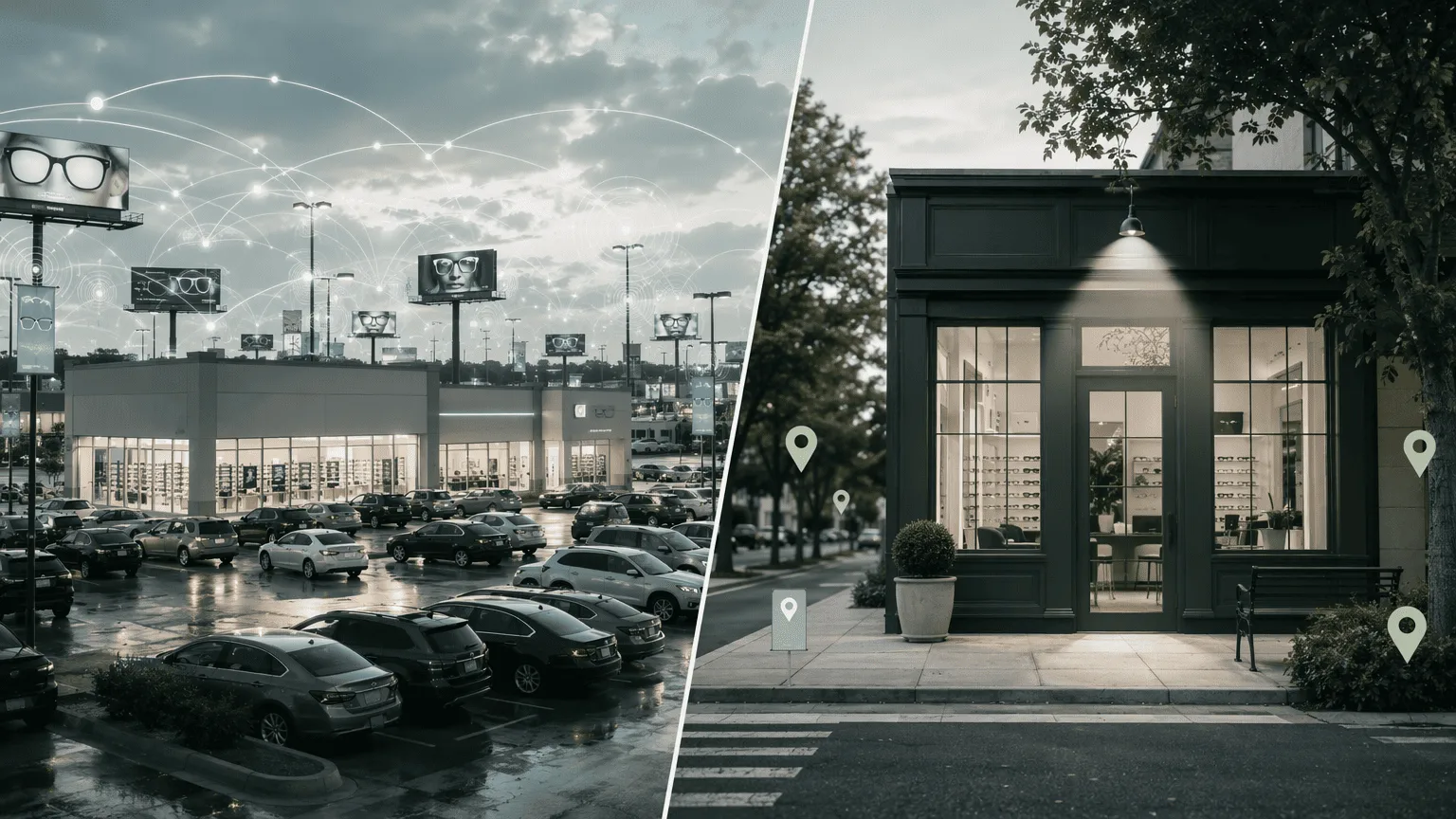 Illustration for How Marketing Strategy Differs: Private Practice vs. Big-Box Chain
