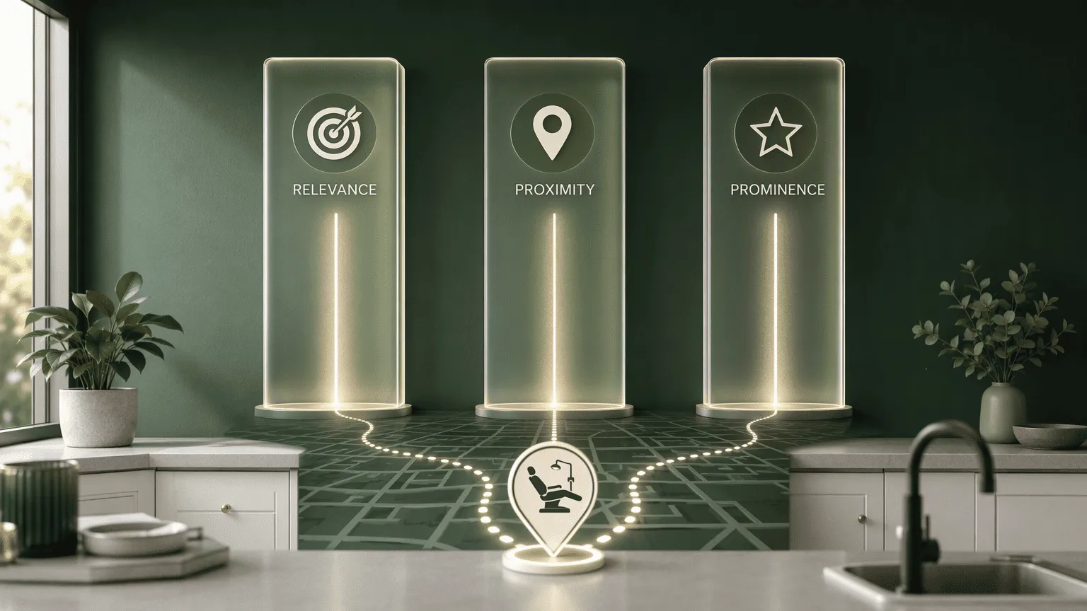 Illustration for The Three Local Ranking Pillars That Decide Your Maps Visibility