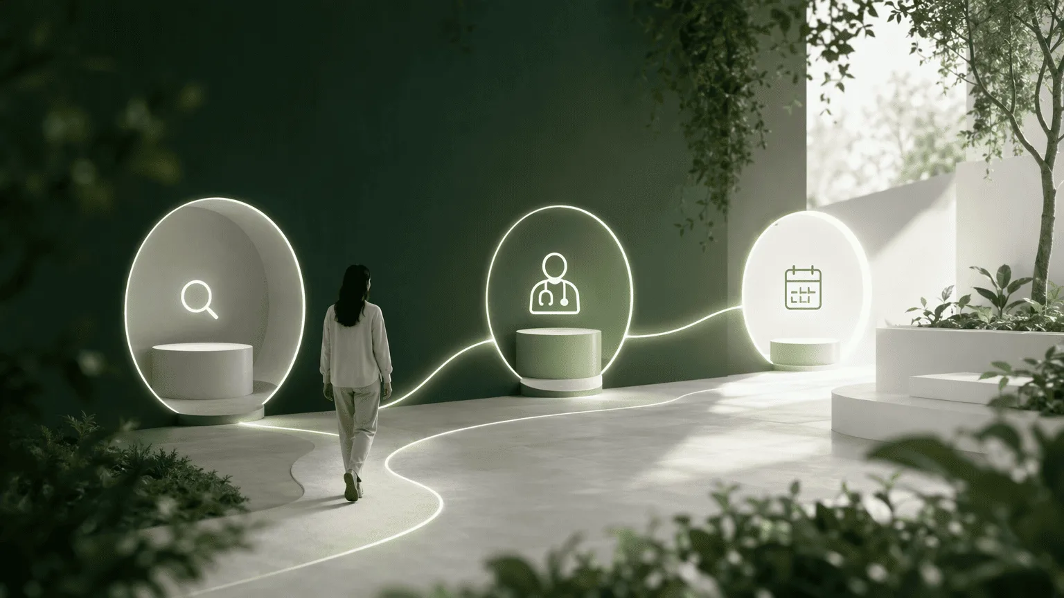 Illustration for Intrepy Healthcare Marketing: Proven ROI Through Direct-Access Patient Journeys