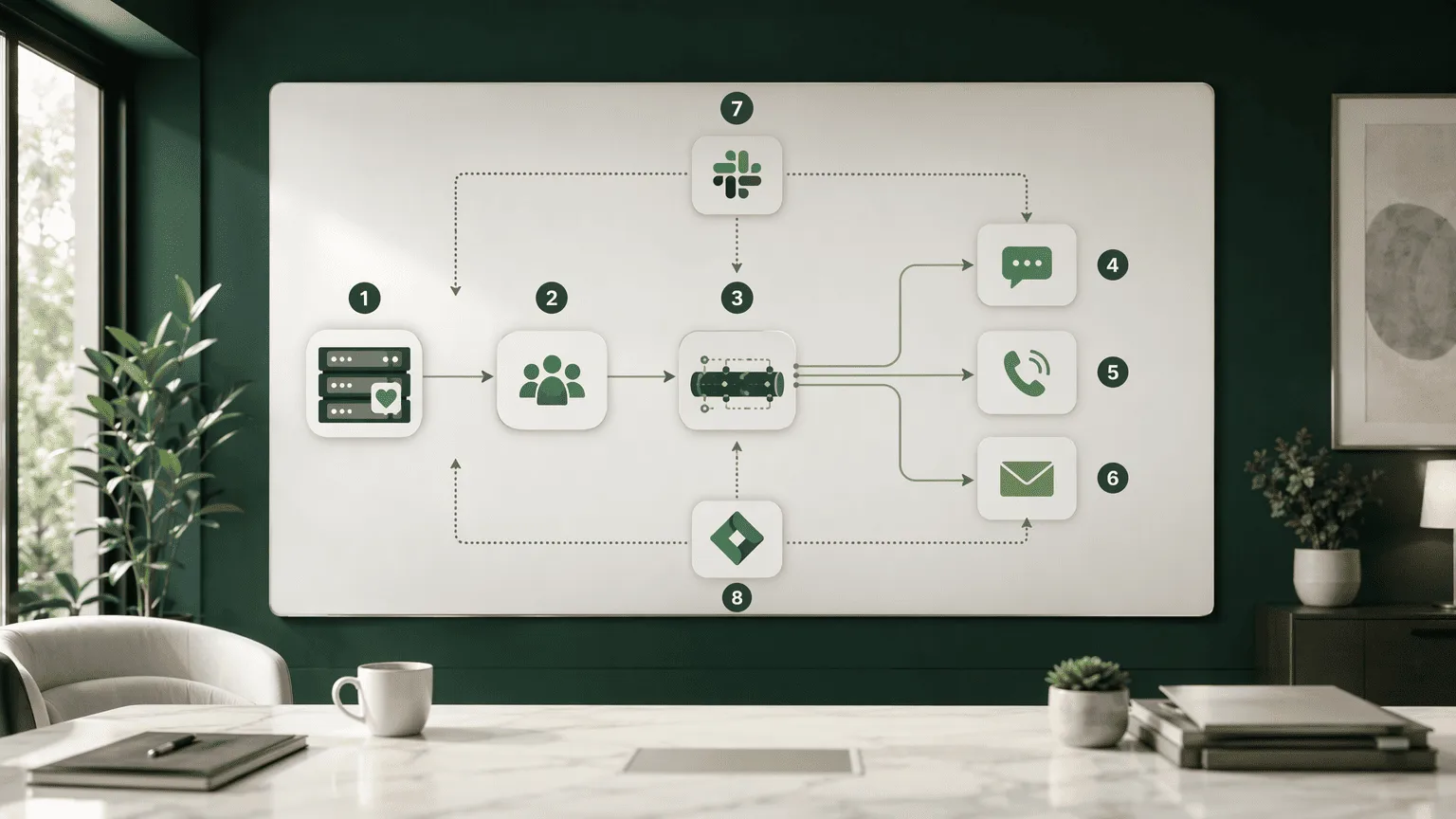 Illustration for 5. Twilio Segment + SendGrid: The Custom Engineering Path to HIPAA-Capable Automation