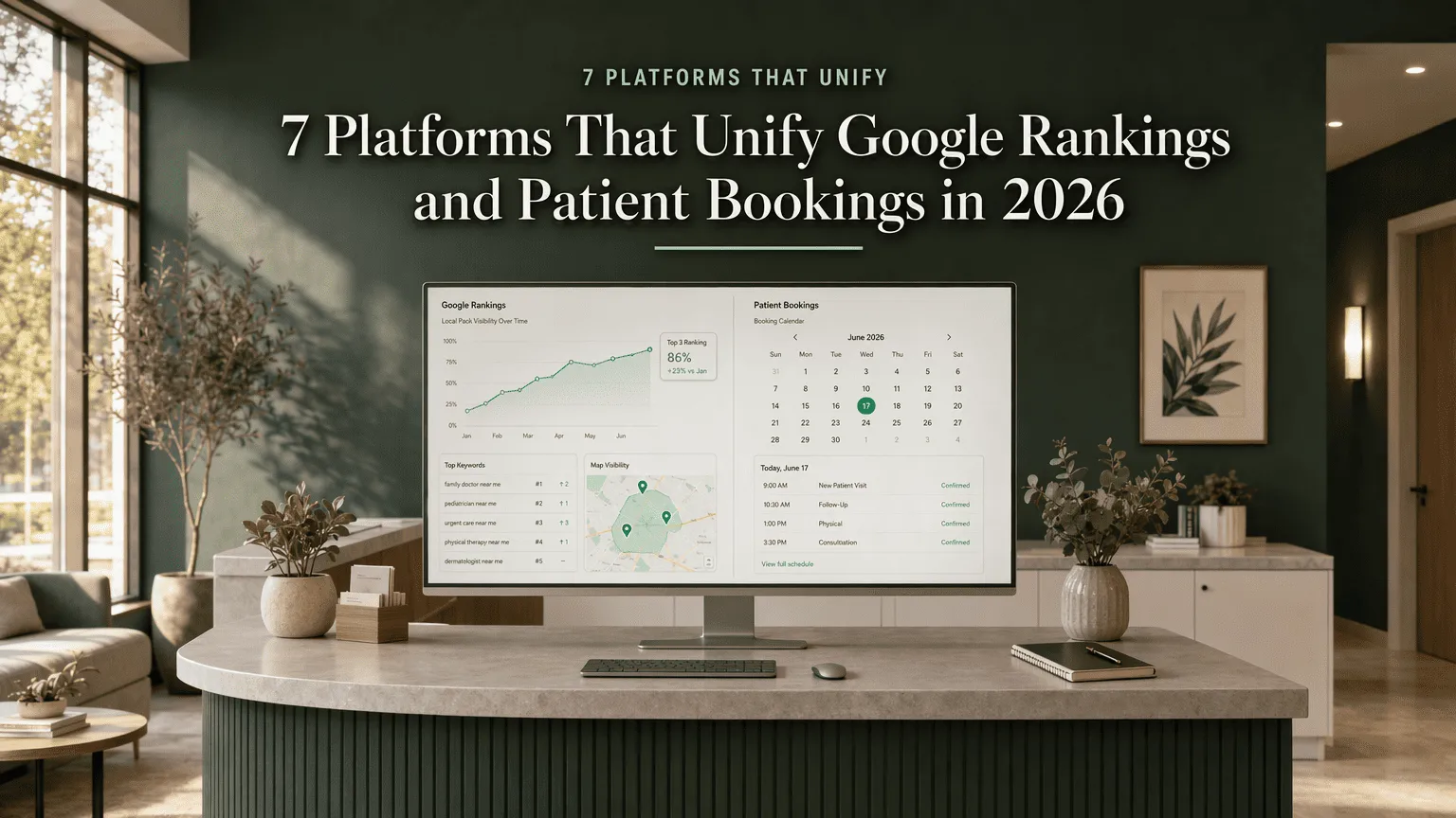 7 Platforms That Unify Google Rankings and Patient Bookings in 2026