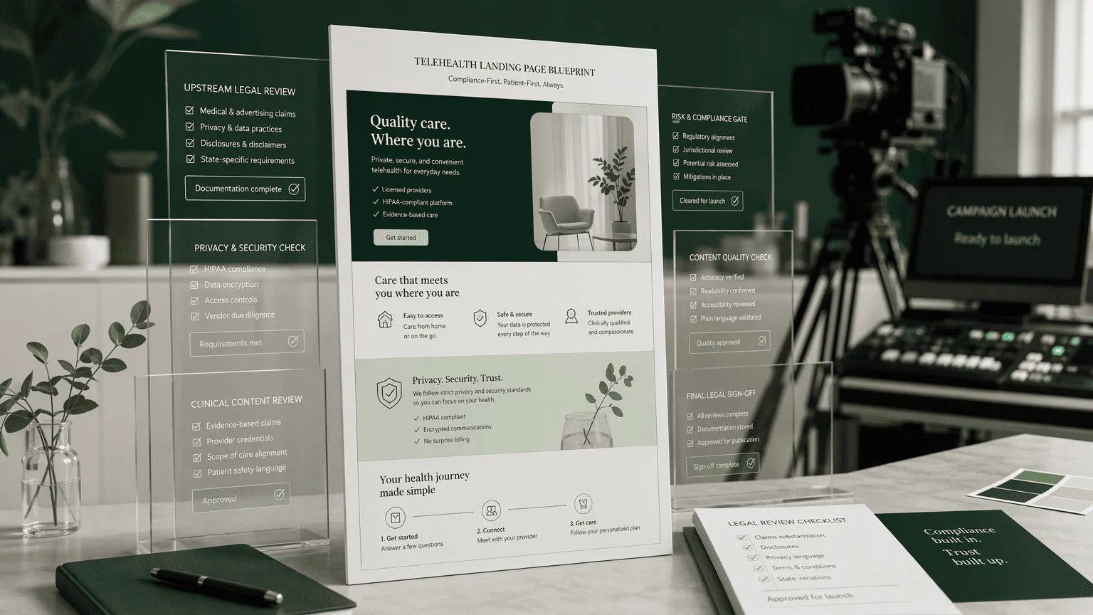 Illustration for 1. Clinads: The Compliance-First Growth Partner for DTC Telehealth