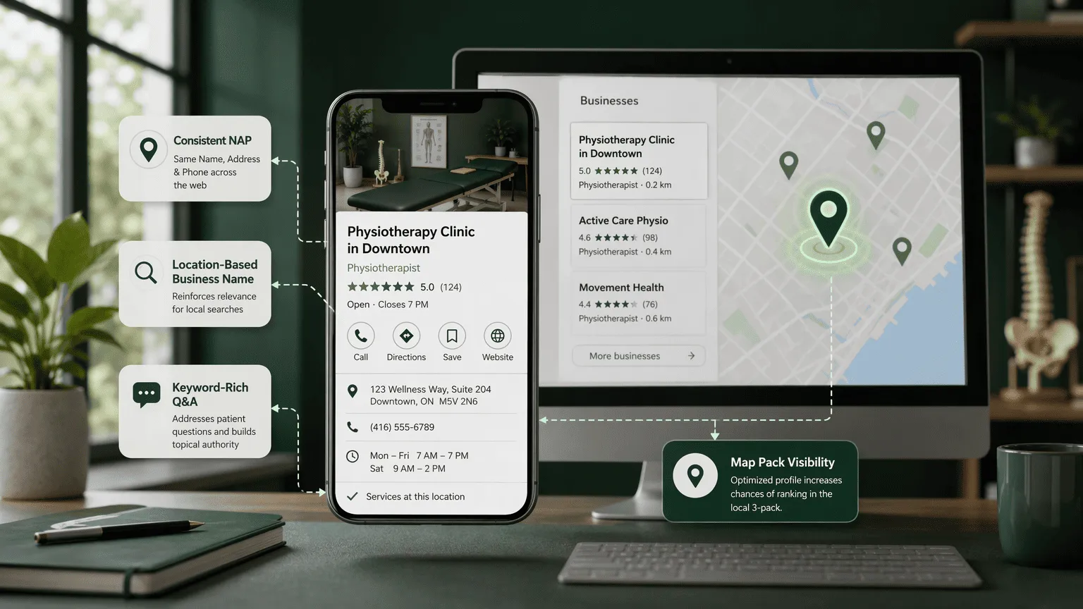 Illustration for 1. Build a Google Business Profile That Wins the Map Pack