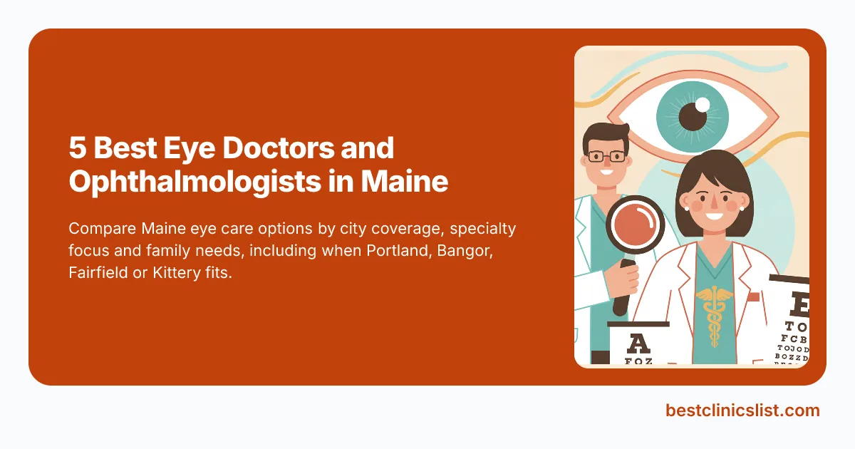 5 Best Eye Doctors and Ophthalmologists in Maine