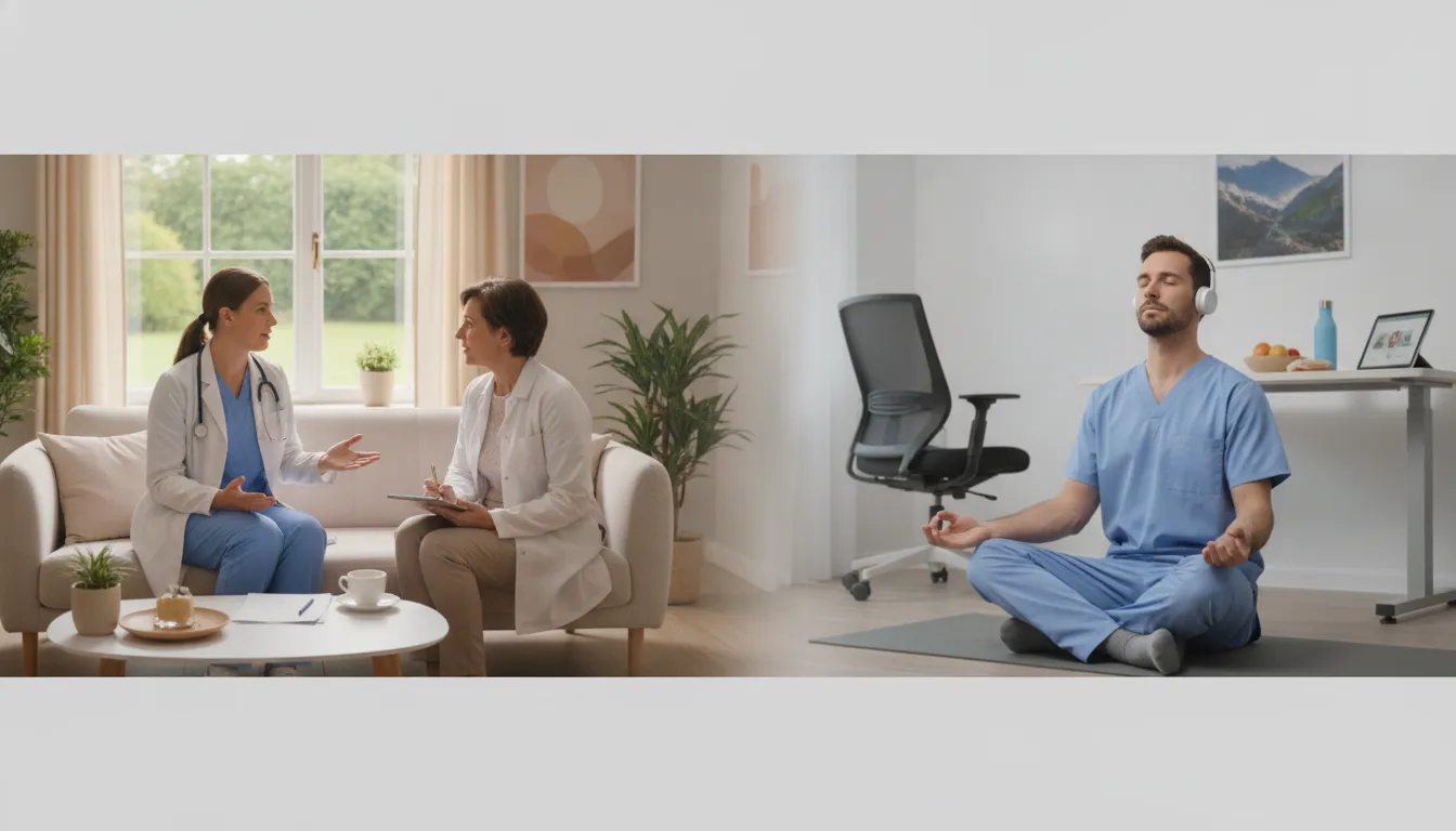 Mental Health vs. Burnout Solutions for Healthcare Workers