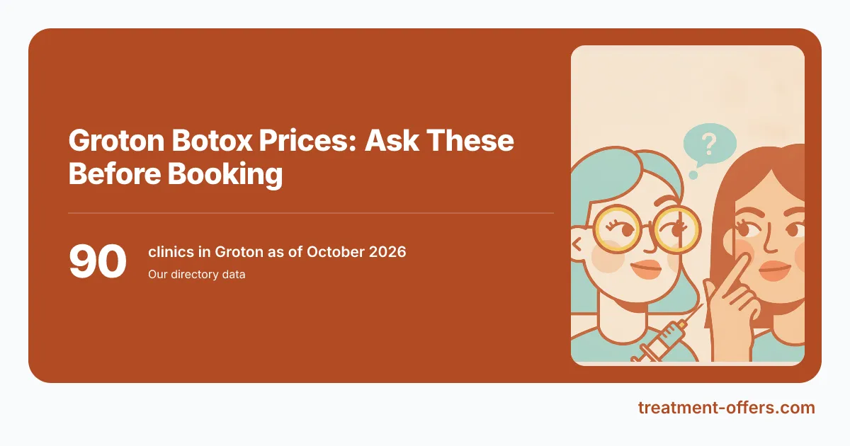 Groton Botox Prices: Ask These Before Booking